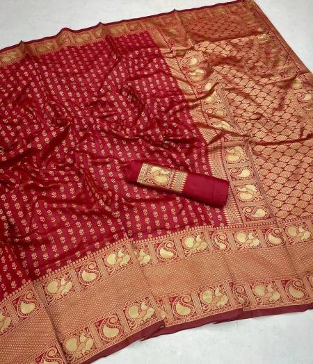 Krisha Litchi Silk Designer Party Wear Sarees Catalog